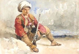 An Armed Tribesman At Xanthus