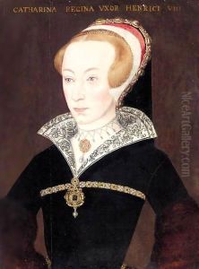 Portrait Of Catherine Parr (1512-1548) by Hans Holbein the Younger