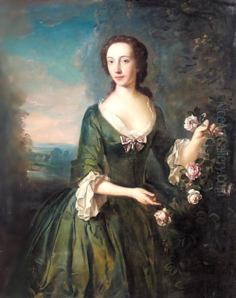 Portrait Of Mrs Hamilton Gordon Of Newhall - view 1