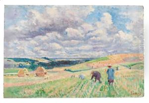 Les Enfants Aux Champs by Maximilien Luce