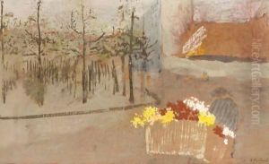 La Bouquetiere by Jean-Edouard Vuillard