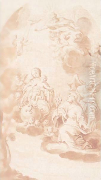 Virgin And Child In Glory - view 1