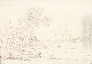 Paysage by Theodore Rousseau