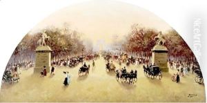 Jardin Des Tuilleries by Joaquin Miro