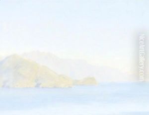 Punta Campanelle From Capri by John William Godward