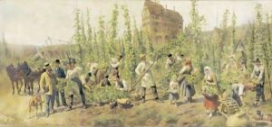 Hop Pickers by Louis Braun
