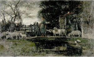 Landscape With Shepherdess