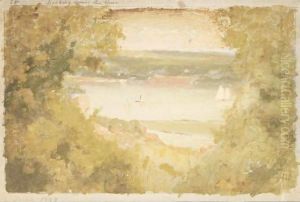 Looking Across The River by Jervis McEntee