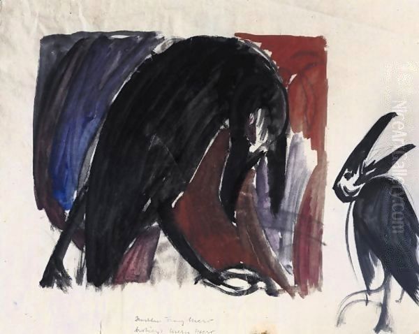 Schwarze Vogel (Black Birds) - view 1