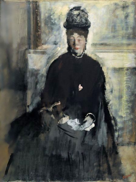 Portrait De Femme Assise - view 1