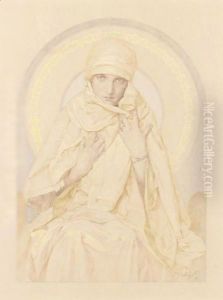 Jaroslava 2 by Alphonse Maria Mucha