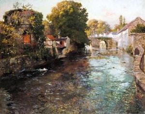 Fra Elven Elle I Quimperle (By The River Elle In The Town Of Quimperle)