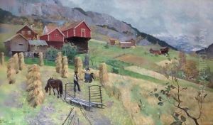 Ovre Telemarken (Upper Telemark) by Fritz Thaulow