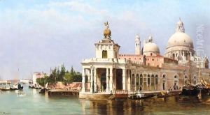 The Customs House And Santa Maria Della Salute, Venice