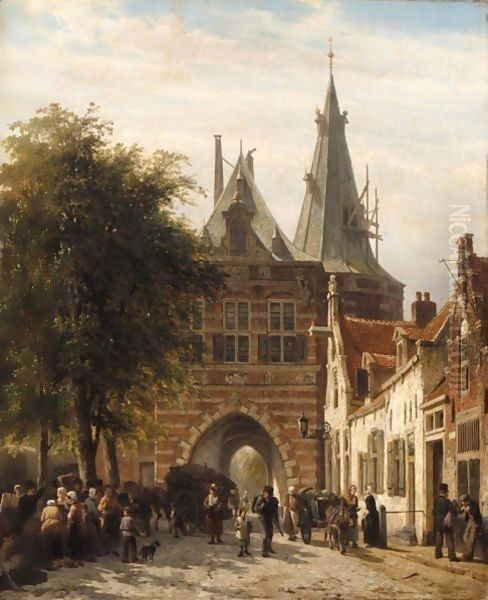 The Cellebroederspoort, Kampen - view 1