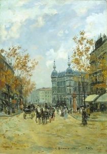Parisian Street by Carlo Brancaccio