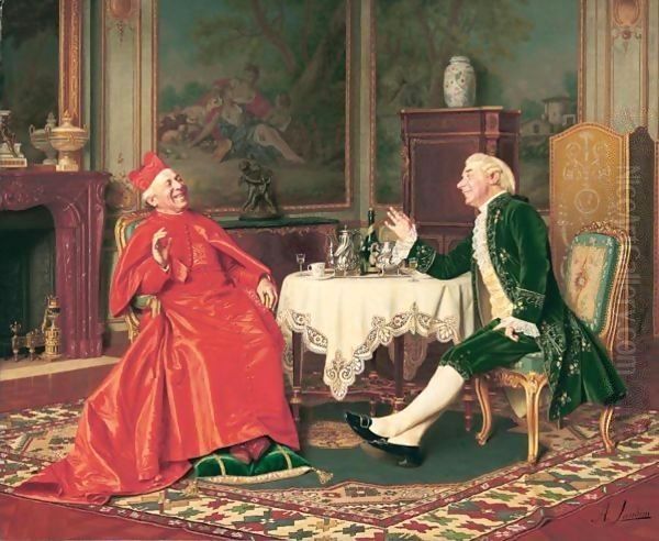 The Cardinal's Visit - view 1
