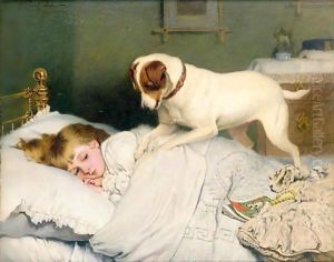 Time To Wake Up by Charles Burton Barber