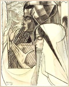Meditatie by Jan Toorop