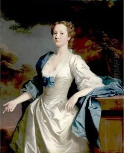 Portrait Of Mrs. Mary Wilbraham by Allan Ramsay