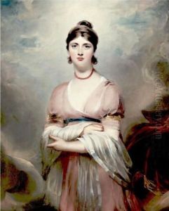 Portrait Of Mrs. Locke, Nee Jennings by Sir Thomas Lawrence