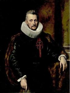 Portrait Of Ferdinand De Boisschot, Baronet Of Saventhem (1571-1649) by Sir Anthony Van Dyck