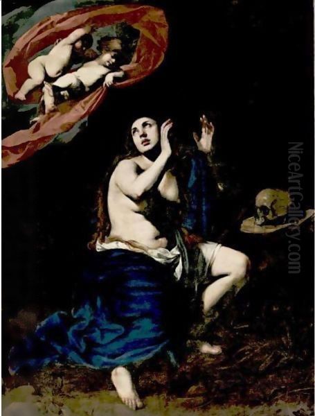 Mary Magdalen In Penitence - view 1