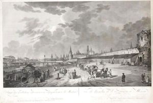 Three Views Of Moscow by F.B. Lorieux