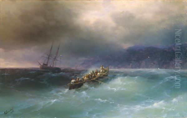 Storm Over The Black Sea - view 1