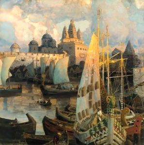 The Harbour At Novgorod