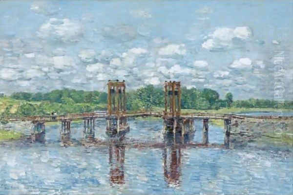 The Toll Bridge, New Hampshire, Near Exeter - view 1