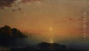 Coastal Sunset by John Frederick Kensett
