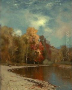 Autumn Leaves by Jervis McEntee