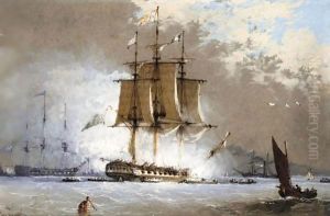 Shipping Off The Coast