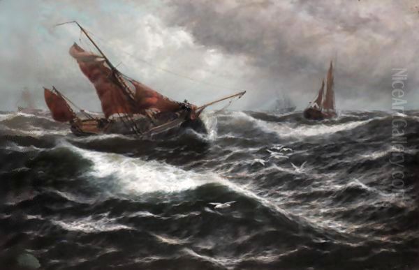 Squally Weather In The Channel - view 1