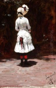 Senorita Maria, Granada by Francisco Peralta del Campo