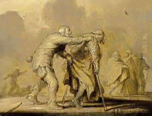 Armoe Soeckt List by Adriaen Pietersz. Van De Venne