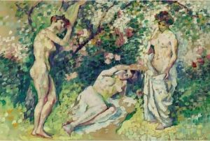 Nus by Henri Edmond Cross