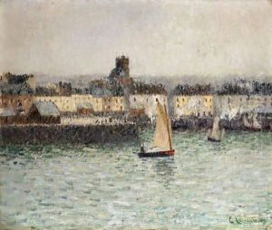 Le Port De Dieppe 3 by Gustave Loiseau