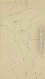 L'Homme Au Chapeau by Amedeo Modigliani
