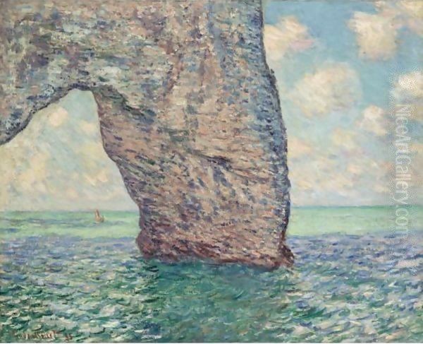 La Manneporte, Maree Haute - view 1