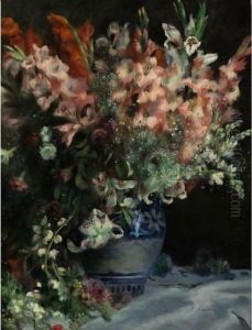 Glaieuls Dans Un Vase by Pierre Auguste Renoir