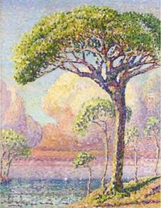 Un Pin by Henri Edmond Cross