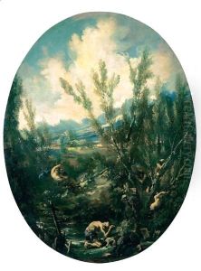 The Temptation Of St. Anthony by Alessandro Magnasco