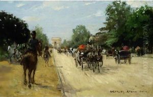 The Avenue Du Bois, Paris by Georges Stein