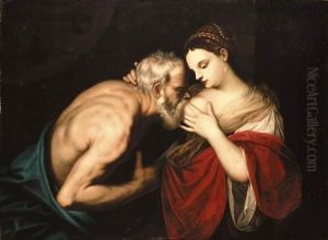 Roman Charity by (Alessandro) Padovanino (Varotari)