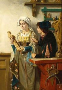 In The Sculptor A's Studio by Julien Vriendt