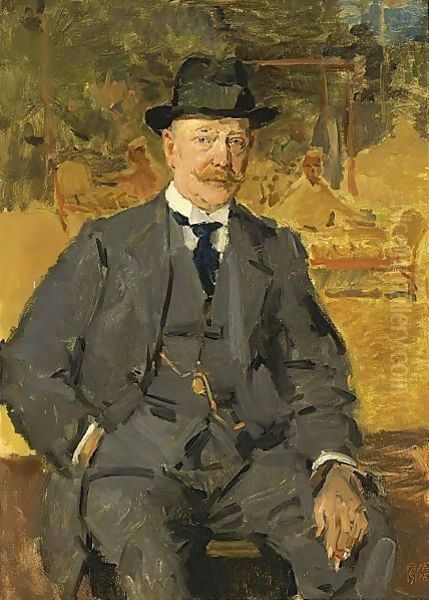 A Portrait Of The Art Dealer J. Slagmulder - view 1