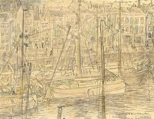 A View Of The Leuvehaven, Rotterdam