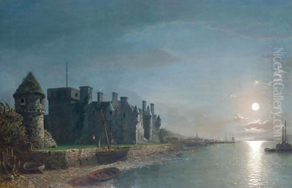 Newark Castle, Port Glasgow, Mouth Of The Clyde - view 1